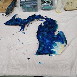 My New Favorite Thing - Resin Pour of Michigan