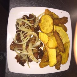 Had this Fritay, it was Grio, lam, patat, banana, and Akra. Delicious juicy Grio
