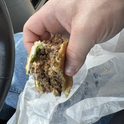 Burgin Dairy Barn - Double cheeseburger