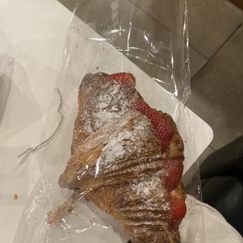 Paris Baguette - Strawberry filled croissant - Bakeries Near Me - Philadelphia, Pennsylvania