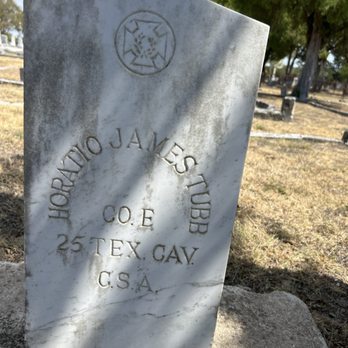 IOOF Cemetery - Confederate soldier grave - Funeral Services & Cemeteries Near Me - Georgetown, Texas