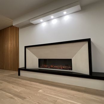 Blue Dome - Fireplace for a living area - Architects Near Me - Newmarket, Ontario