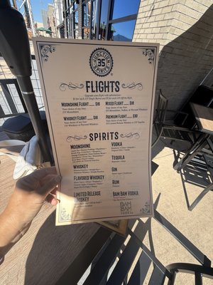 Menu photo 3 Junction 35 Spirits - Mountain Mile Location Pigeon Forge, TN