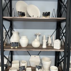 Park Circle Ceramics - Example of items to paint