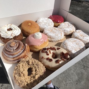 Bake Shack - A dozen donuts & iced coffee: ~$20 - Breakfast & Brunch Near Me - Dania Beach, Florida Bake Shack - A dozen donuts & iced coffee: ~$20 - Breakfast & Brunch Near Me - Dania Beach, Florida