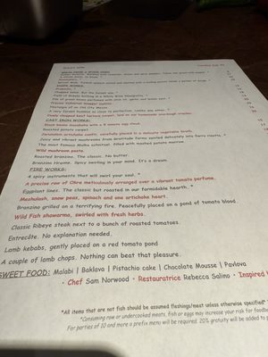 Menu photo 2 Malka West Palm Beach, FL Menu photo 2 Malka West Palm Beach, FL