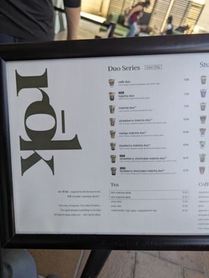 Menu photo 2 Rok Coffee and Tea Los Angeles, CA Menu photo 2 Rok Coffee and Tea Los Angeles, CA