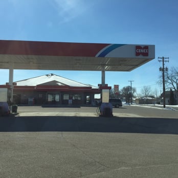Cenex - a gas station on a sunny day - Convenience Stores Near Me - Jim Falls, Wisconsin