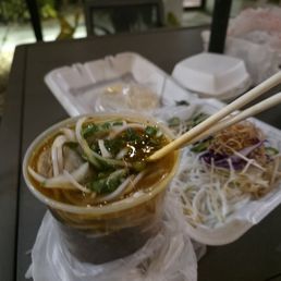 Spicy Hue Style Rice Noodle Soup - Bún Bò Huế Giò Heo Spicy Hue Style Rice Noodle Soup - Bún Bò Huế Giò Heo
