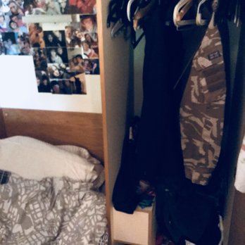 Canterbury Court - smallest wardrobe you have ever seen - University Housing Near Me - Manchester, XGM