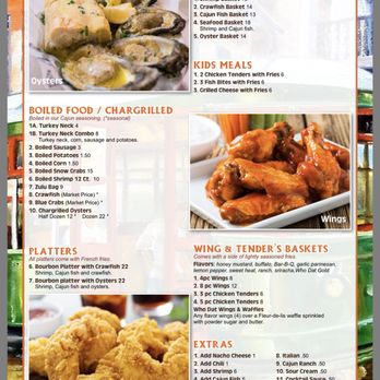 Bourbon St Daiquiris - Food menu - Seafood Near Me - Houston, Texas Bourbon St Daiquiris - Food menu - Seafood Near Me - Houston, Texas