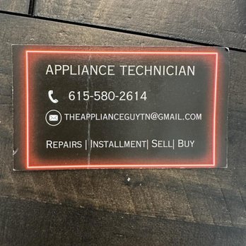 The Appliance Guy - This is back side of it! - Appliances & Repair Near Me The Appliance Guy - This is back side of it! - Appliances & Repair Near Me