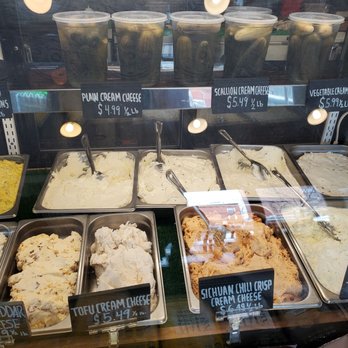 Shelsky's Brooklyn Bagels - Cream cheeses - Bagels Near Me - Brooklyn, New York
