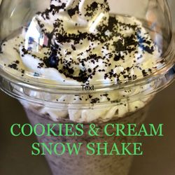Tropical Sno Richland - Cookies &Cream Snow Shake