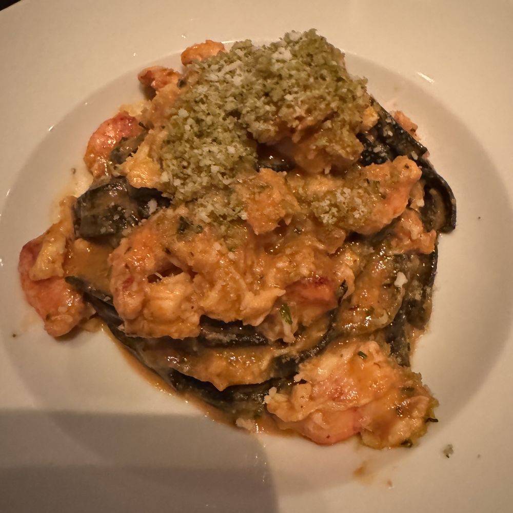 Scarpetta - Squid ink pasta with lobster - Italian Near Me - Las Vegas, Nevada Scarpetta - Squid ink pasta with lobster - Italian Near Me - Las Vegas, Nevada