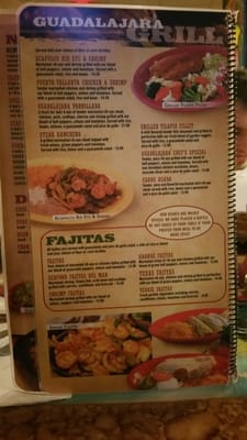 Menu photo 6 Guadalajara Grill Mexican Restaurant Indianapolis, IN