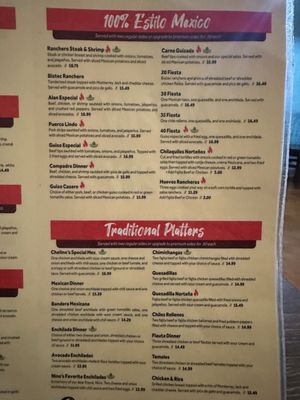 Menu photo 6 Chelino's Mexican Restaurant Oklahoma City, OK