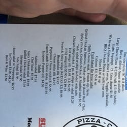 Aj's Pizza - Menu 2