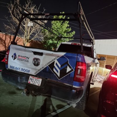 Simon Roofing and Sheet Metal Logo