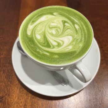 Dish Society - Matcha latte with almond milk - Breakfast & Brunch Near Me - Houston, Texas Dish Society - Matcha latte with almond milk - Breakfast & Brunch Near Me - Houston, Texas