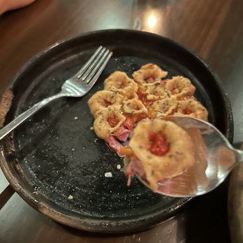 Jun - Beef tartare was cool I'd say 7.6/10 the crunch thing on top was delicious - New American Near Me - Houston, Texas Jun - Beef tartare was cool I'd say 7.6/10 the crunch thing on top was delicious - New American Near Me - Houston, Texas
