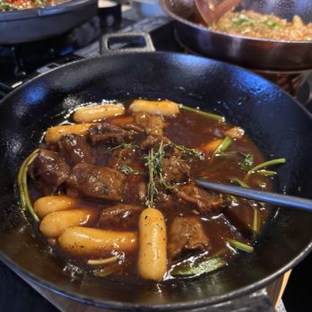 Qing Asian Fusion Bistro - Dali cilantro rice cake braised beef ribs - Bistros Near Me - Markham, Ontario Qing Asian Fusion Bistro - Dali cilantro rice cake braised beef ribs - Bistros Near Me - Markham, Ontario