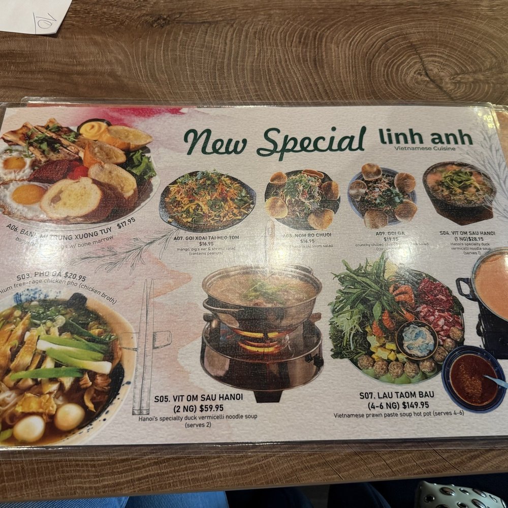 Linh Anh - menu - Vietnamese Near Me - Unionville, Ontario
