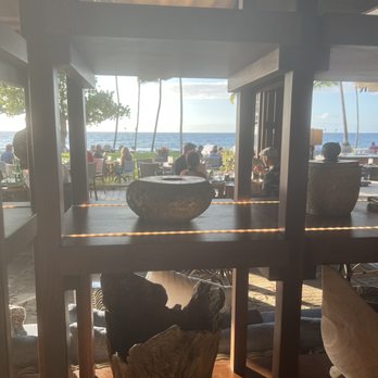 CanoeHouse - The view once inside canoehouse. - Japanese Near Me - Kamuela, Hawaii