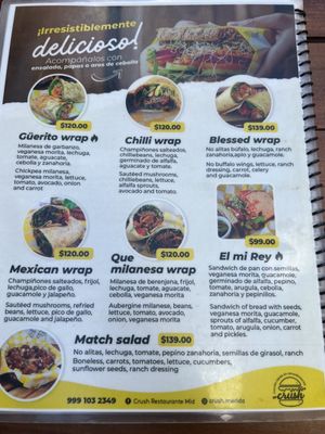 Menu photo 3 crush Mérida, YUC