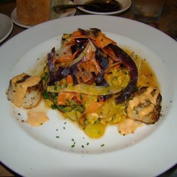 Celadon - Scallop risotto - Seafood Near Me - Napa, California