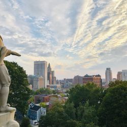 Prospect Terrace - View of Downtown Providence