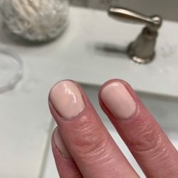 Fine cracks in the shellac.