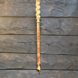 Det Hanseatiske Museum - The stick used to point at the naughty apprentice list