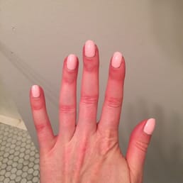 Essie -Figi. I first had an orangey color and after completely done, realized I hated it and Allen so nicely changed it for me! Essie -Figi. I first had an orangey color and after completely done, realized I hated it and Allen so nicely changed it for me!