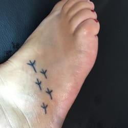 Totem Tattoo - Finally got our Mother Hen and Chicks tatt!! Thanks Torres!