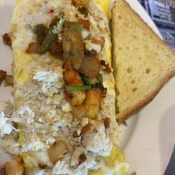 Corner Cafe - Seafood omelette