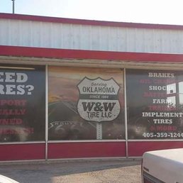 Exterior outside entrance of W & W Tire - Edmond, Oklahoma Exterior outside entrance of W & W Tire - Edmond, Oklahoma