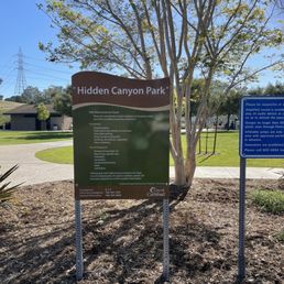 Park sign Park sign