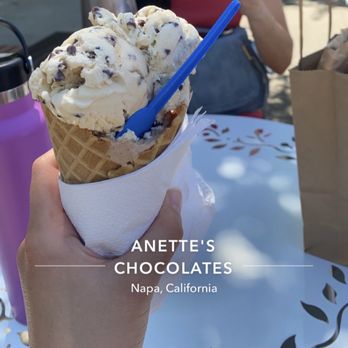 Anettes Chocolates - Ice cream cone! - Candy Stores Near Me - Napa, California