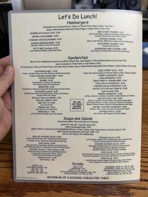Menu photo 7 Side Street Cafe Newbury Park, CA Menu photo 7 Side Street Cafe Newbury Park, CA