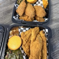 Chicken DidiCoco's Wings and Catfish
