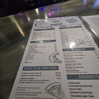 Windsor Inn Crab House - Menu - Seafood Near Me - Baltimore, Maryland Windsor Inn Crab House - Menu - Seafood Near Me - Baltimore, Maryland