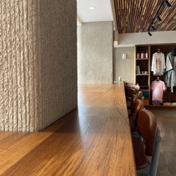 Satoshi Yamauchi Custom Furniture Maker - Teak counter