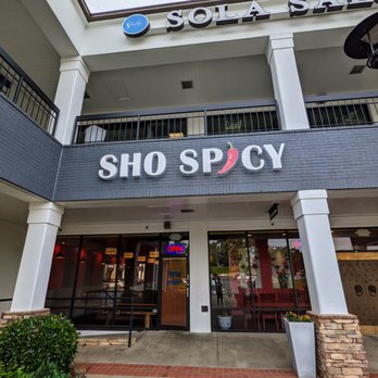 Sho Spicy - Outside. Storefront. Located in the Fountain Oaks shopping center with Kroger on Roswell Road in Sandy Springs ITP (inside the perimeter). - Szechuan Near Me - Atlanta, Georgia Sho Spicy - Outside. Storefront. Located in the Fountain Oaks shopping center with Kroger on Roswell Road in Sandy Springs ITP (inside the perimeter). - Szechuan Near Me - Atlanta, Georgia