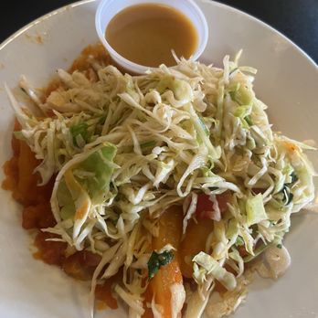 Flores Restaurant - Sauteed Yucca - Salvadoran Near Me - Portland, Maine