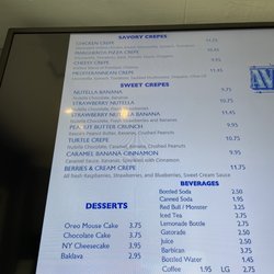 Avenue Cafe - Menu