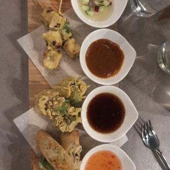 Ka Thai - Sampler ($12) - Thai Near Me - Dallas, Texas Ka Thai - Sampler ($12) - Thai Near Me - Dallas, Texas