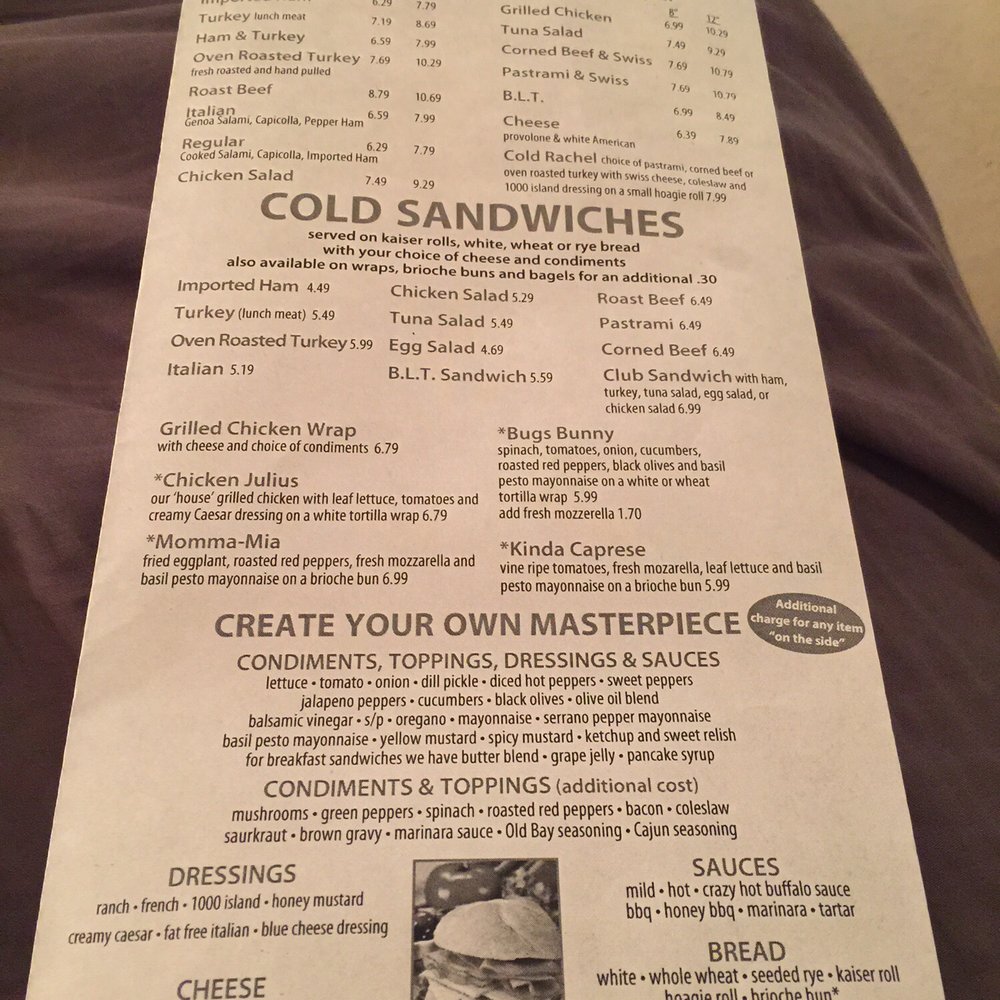Glasgow Deli - Sandwiches Near Me - Dover, Delaware