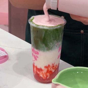 Matcha Mia Montrose - Collagen foam - Juice Bars & Smoothies Near Me - Houston, Texas