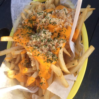 Mustard's Last Stand - Garlic cheese fries - Hot Dogs Near Me - Melbourne, Florida Mustard's Last Stand - Garlic cheese fries - Hot Dogs Near Me - Melbourne, Florida
